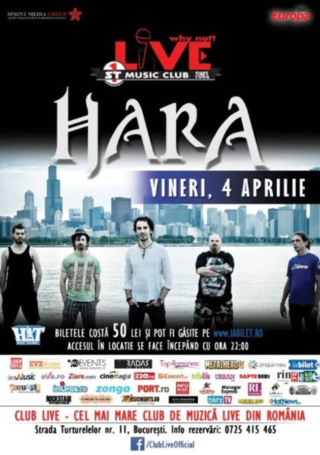 Concert Hara in Bucuresti